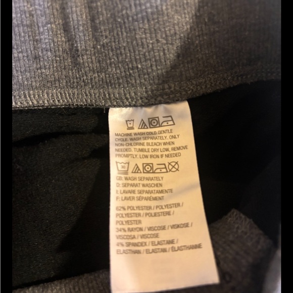 LOGO Lounge Sweatpants Women’s Plus Sized Joggers, Black Gray, Size 3XL - Picture 9 of 10